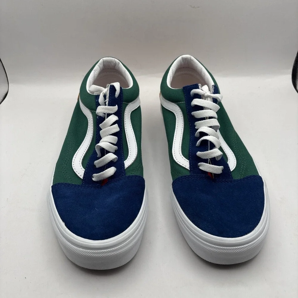 Old Skool Shoes Yacht Club Blue Green‎ Size 9 Men